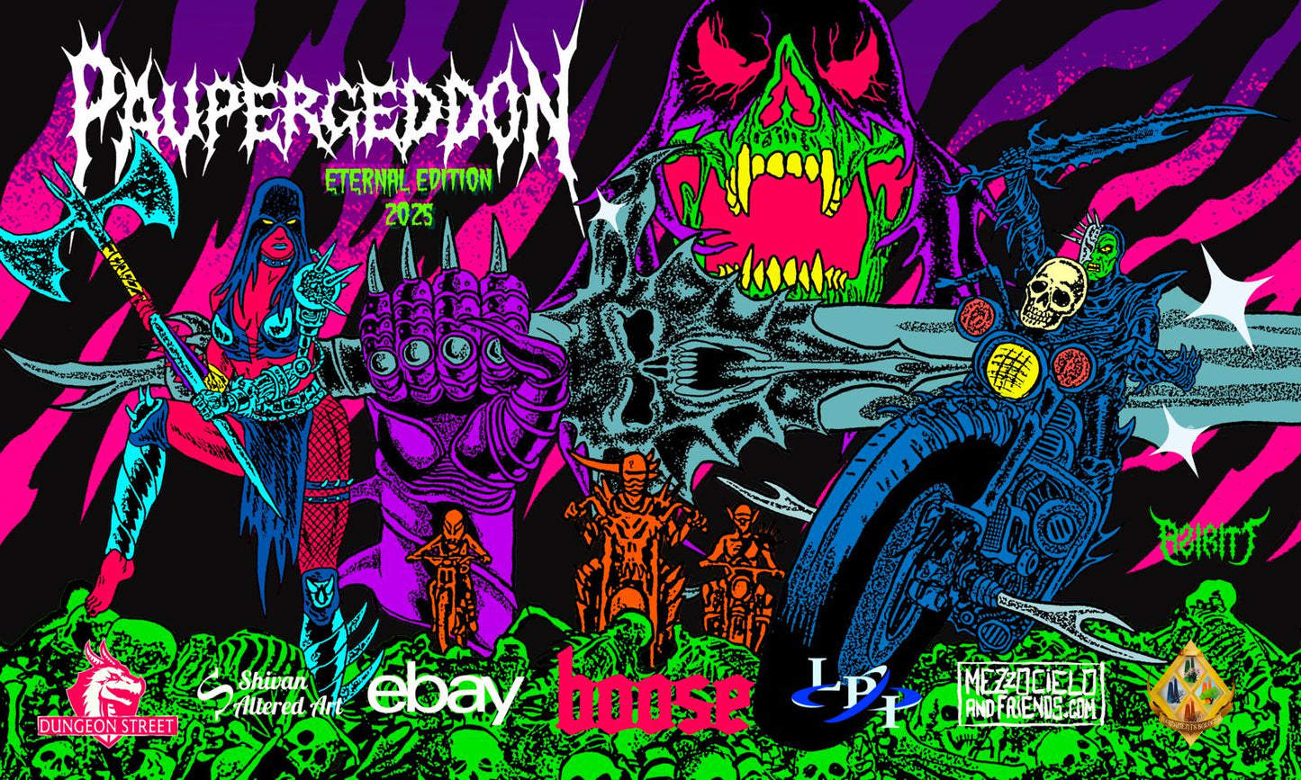 PauperGeddon EW Edition 2025 /// Bøøse X Aziritt /// Bøøse Playmat