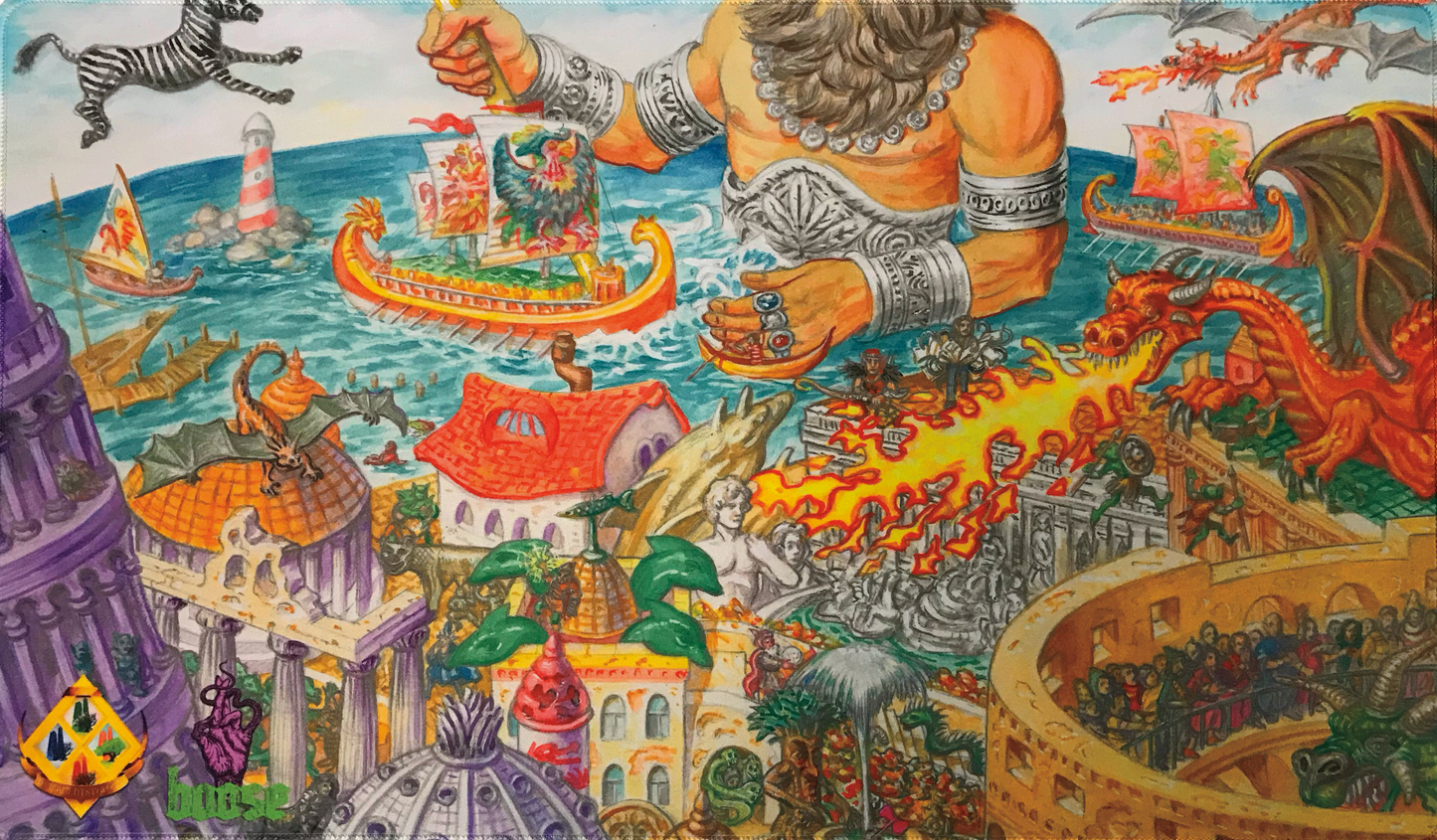 Jerry Tiritilli X Eternal Weekend Lucca 2025 ////// Limited Edition Playmat