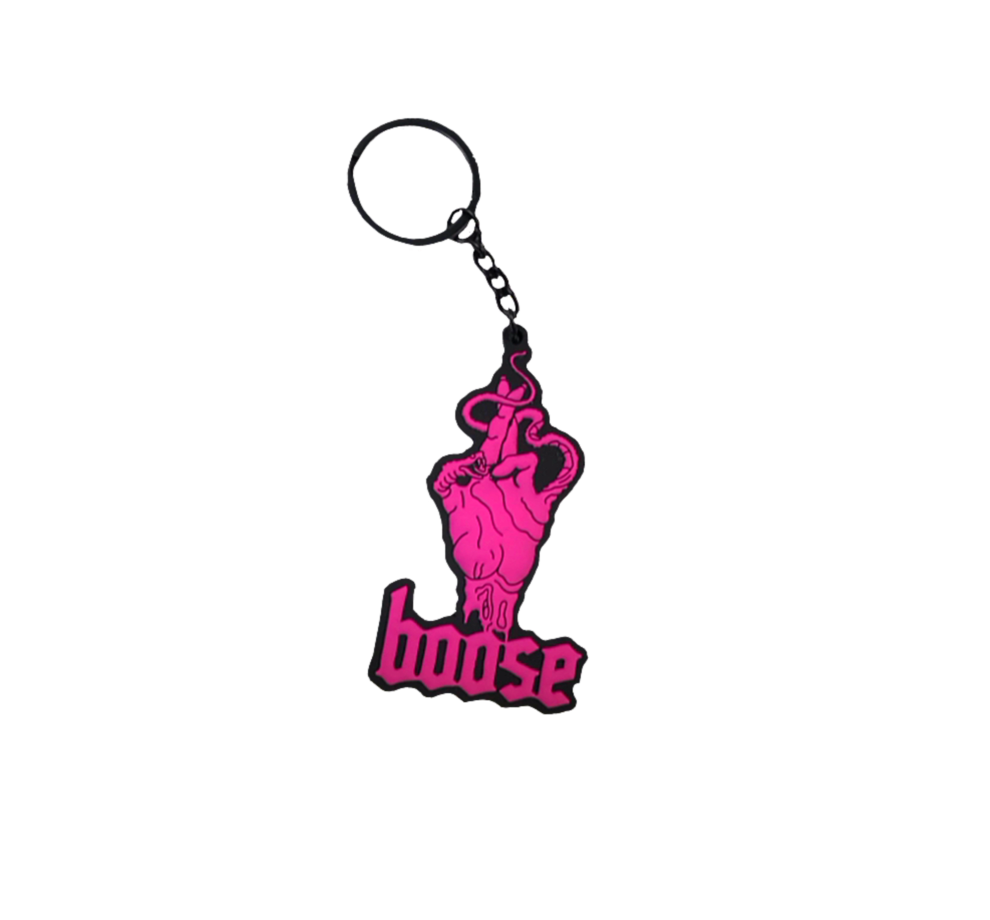 Hand øf Cult by Justine Jones /// Rubber Keychain Bøøse