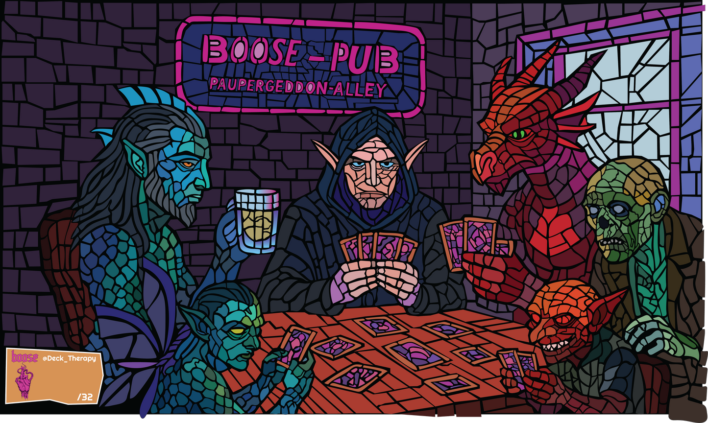 DeckTherapy x Paupergeddon // Planar Bar // Limited Edition Playmat