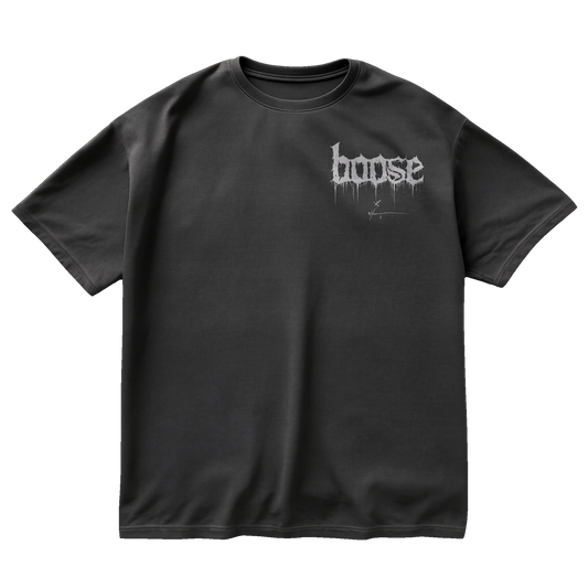 Bøøse x Dømenicø Cava /// White Førest Skull V1 /// T-Shirt