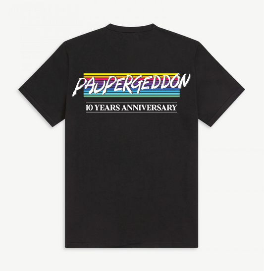 Bøøse x Paupergeddøn /// 80s Løgø /// T-Shirt
