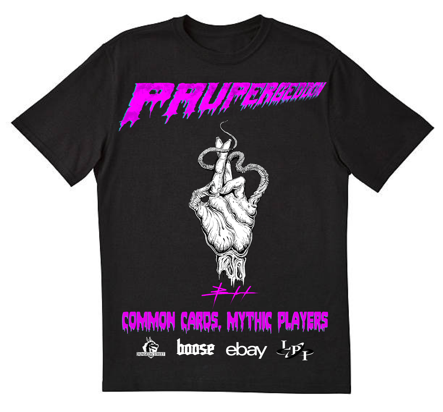 Bøøse x Paupergeddøn /// T-Shirt