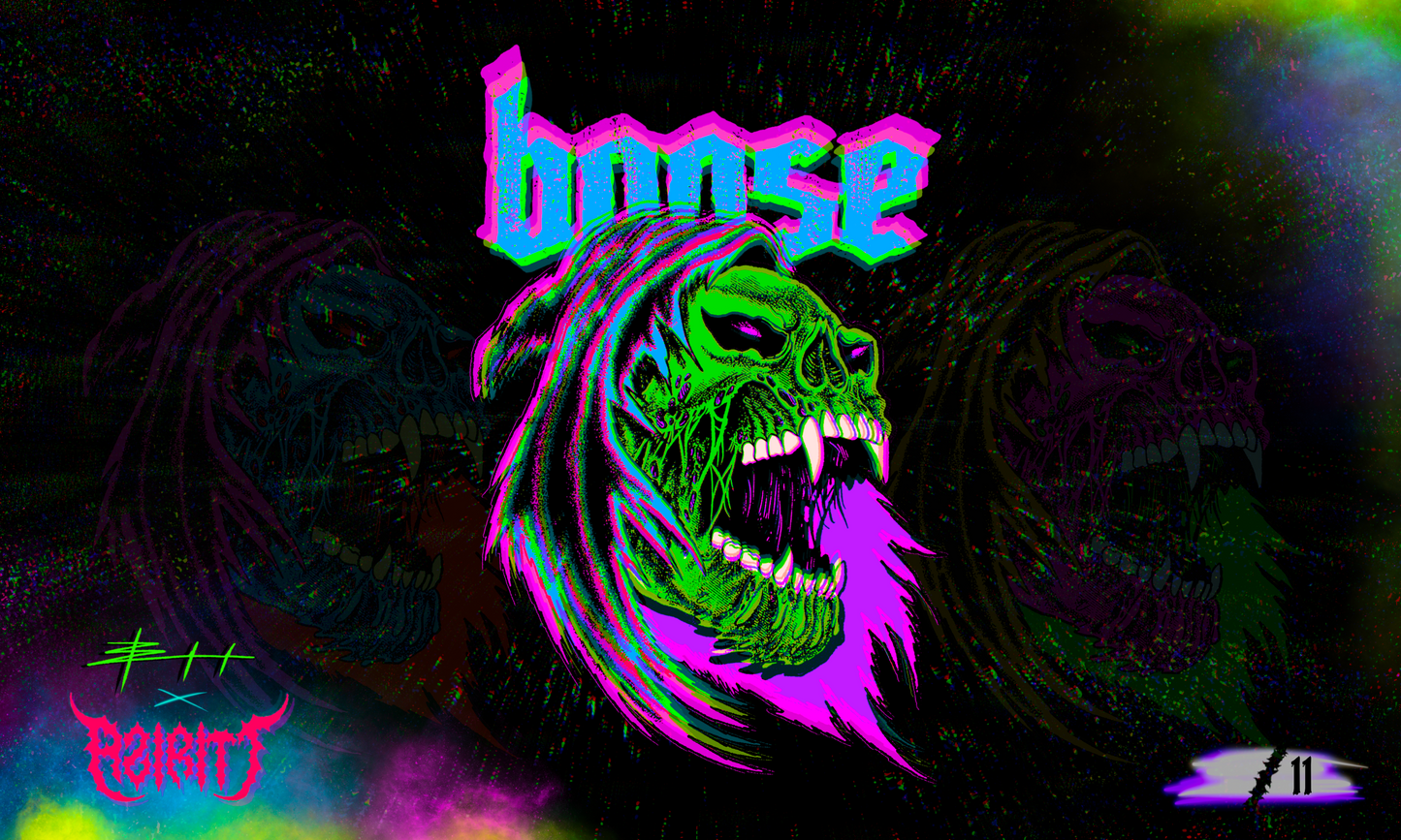 Boose x Aziritt - Acid Wizard ////// Limited Bøøse Playmat