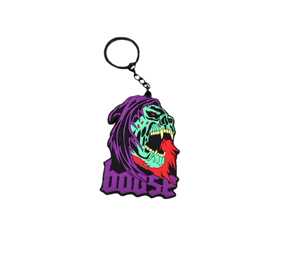 Døømed Wizard by Aziritt /// Rubber Keychain Bøøse