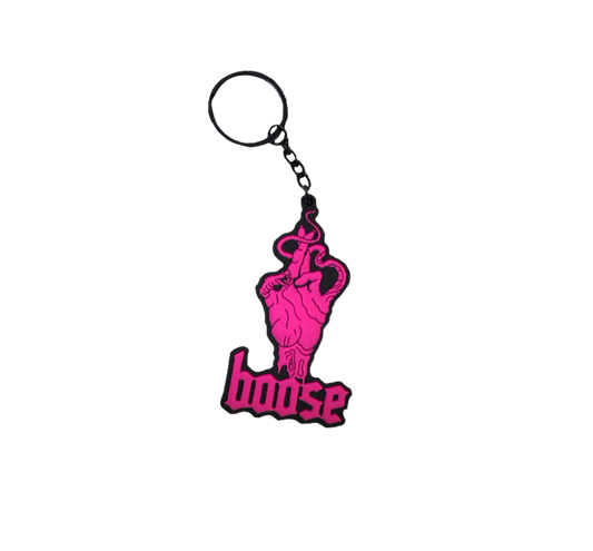 Hand øf Cult by Justine Jones /// Rubber Keychain Bøøse