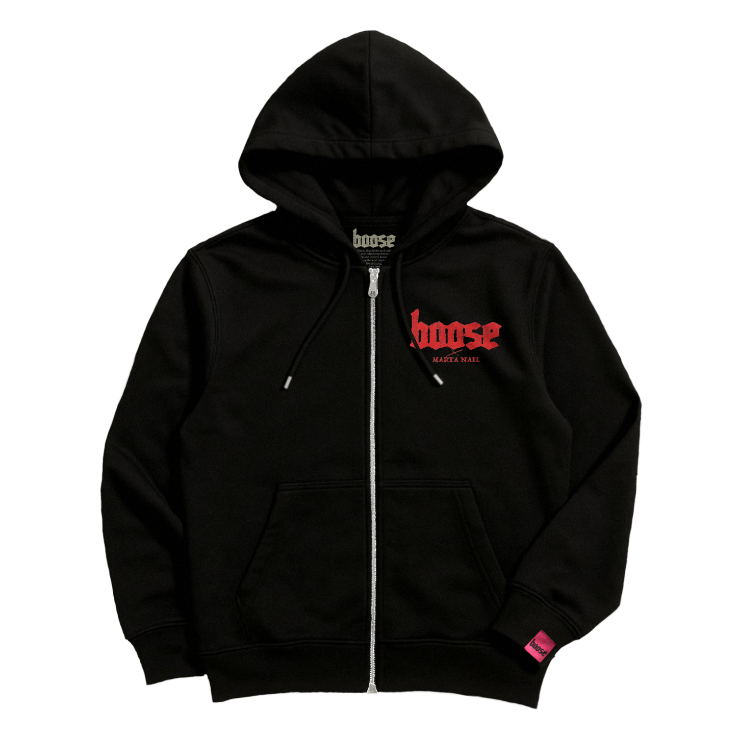 Marta Nael x Bøøse  /// Zip Høødie