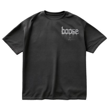 Bøøse x Dømenicø Cava /// White Førest Skull V1 /// T-Shirt