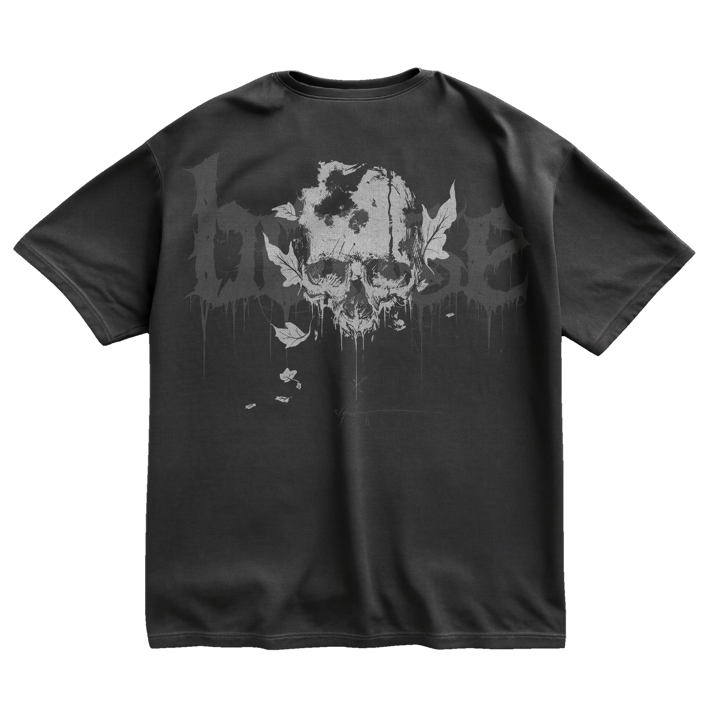 Bøøse x Dømenicø Cava /// White Førest Skull V1 /// T-Shirt