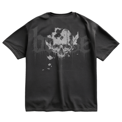 Bøøse x Dømenicø Cava /// White Førest Skull V1 /// T-Shirt