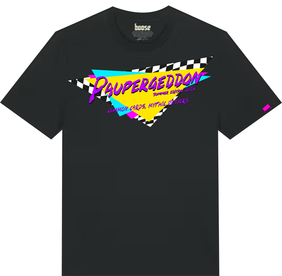 Bøøse x Paupergeddøn Summer Edition 2026 /// T-Shirt