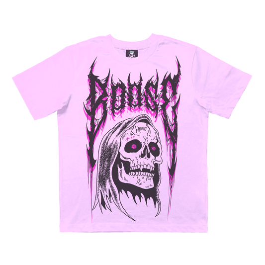 Alexis Ziritt x Bøøse /// Neon Reaper /// Lavender T-Shirt
