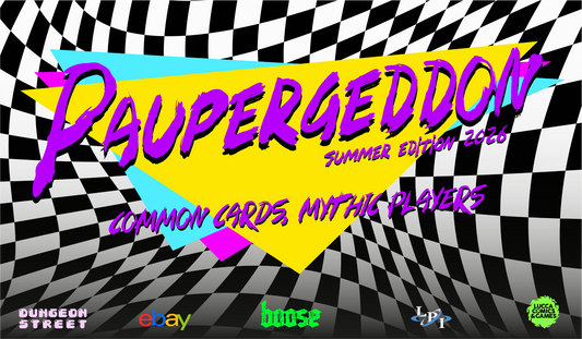 PauperGeddøn Summer Edition 2026 /// Bøøse official playmat