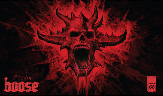 Skull Warriør /// Paølø Parente x Bøøse /// Playmat Limited Editiøn /// PRE-ORDER